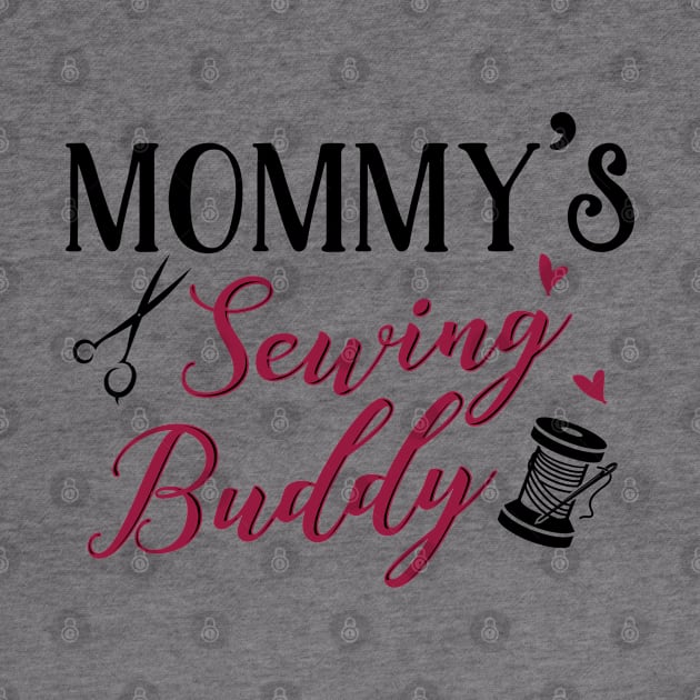 Sewing Mom and Baby Matching T-shirts Gift by KsuAnn